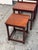 Traditional Wood Nesting Tables, Set of Three For Sale - Image 9 of 12