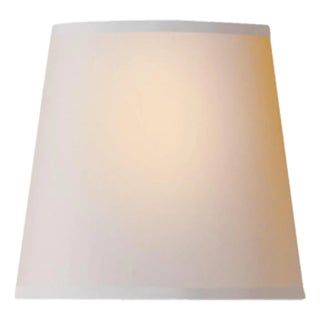 Chapman & Myers by Visual Comfort Signature 3" x 4" x 4" Natural Paper Candle Clip Shade For Sale