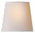 Chapman & Myers by Visual Comfort Signature 3" x 4" x 4" Natural Paper Candle Clip Shade For Sale