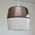 Vintage Peill & Putzler Mid Century Modern Smoked Glass Pendant Light Modernist | Amethyst Purple Color Block Ceiling Lamp For Sale - Image 9 of 12