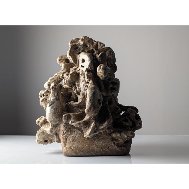 2000 - 2009 Large Organic Sculpture in Glazed Stoneware with Coral Forms, 2002 For Sale - Image 5 of 16