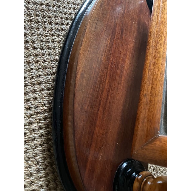 Biedermeier Style Swivel Table Mirror, 1890s For Sale - Image 6 of 10