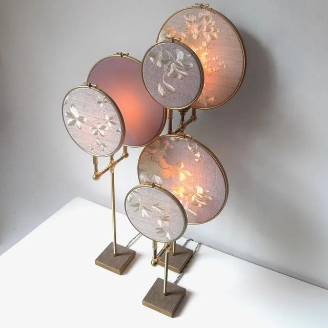 Metal Table Lamps by Sander Bottinga, Set of 3 For Sale - Image 7 of 10