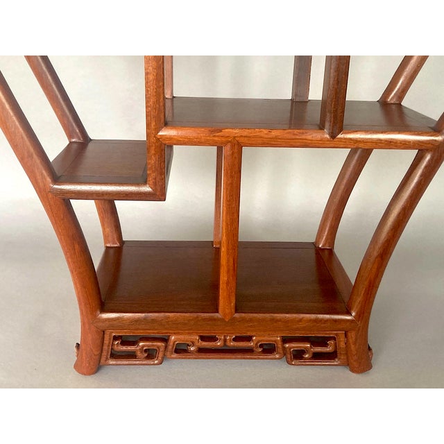 1970s 1970s Chinese Etagere -- Display Stand -- Beautiful Curves, Eleven Display Platforms! For Sale - Image 5 of 10