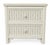 Beautiful pair of vintage Wicker by Henry Link nightstands featuring intricate woven wicker construction, distinctive...