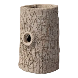 Antique Faux Bois Tree Trunk Planter