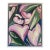 Modern Abstract Floral Acrylic Painting, “Summer Floral Two,” Signed, Dated For Sale