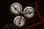 1960s Vintage Chrome & White Lightolier Ceiling Fixture For Sale In Los Angeles - Image 6 of 9