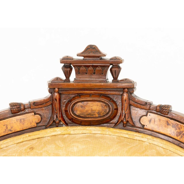 Aesthetic Movement Walnut Side Chair For Sale - Image 4 of 8