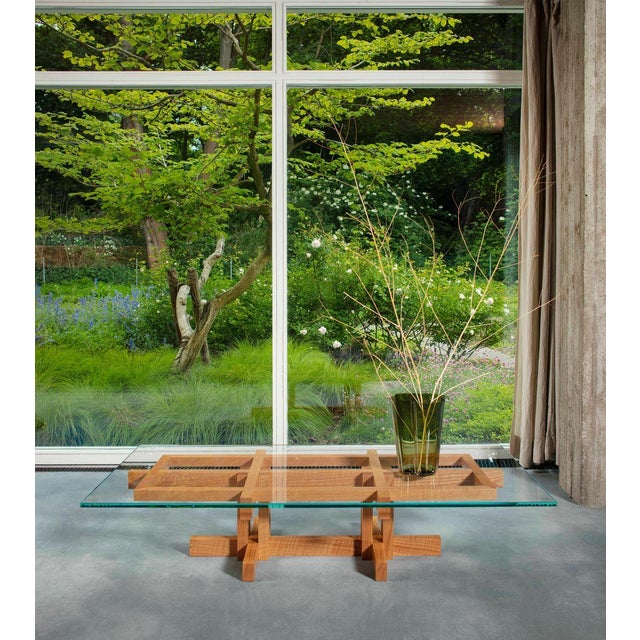 Ray Kappe RK11 Coffee Table in Red Oak by Original in Berlin, Germany, 2020 For Sale - Image 6 of 10