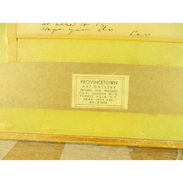 1980s 1980s Still Life Watercolor Painting, Framed For Sale - Image 5 of 6