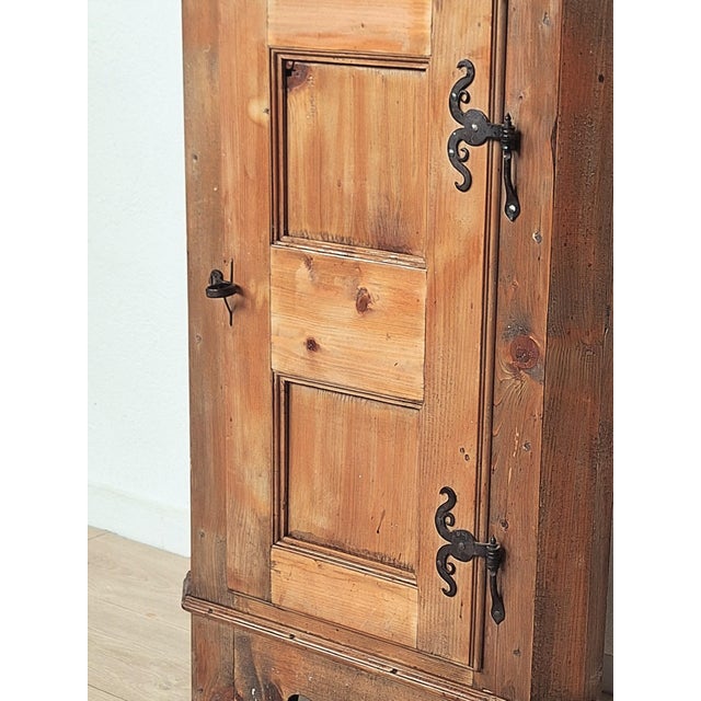 Art Nouveau Corner Cabinet with Shelves, 1890s For Sale - Image 3 of 5