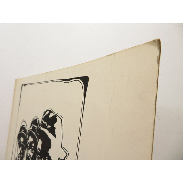 Rare Important 1971 Black Women's League Photography Competition 2 Sided Poster ~ Carboard Flyer Art Sign For Sale In Seattle - Image 6 of 15