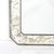 Mid-Century Modernist Minimal Mirror With Antiqued Border For Sale - Image 9 of 13
