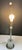 Vintage Neoclassical Glass Rod Table Lamp For Sale - Image 9 of 10