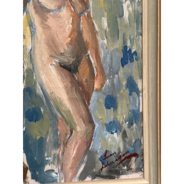 Sven Johansson, Nude Model Study, 1960s, Oil on Canvas, Framed For Sale - Image 13 of 14