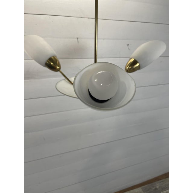 1960s Vintage Ceiling Lamp attributed to Napako, Czech-Republic, 1960s For Sale - Image 5 of 8