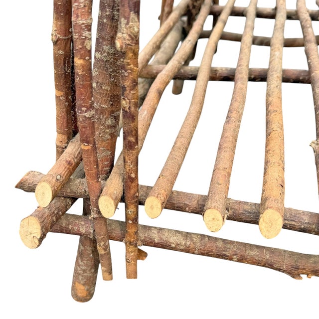 Adirondack Style Twig Table For Sale - Image 14 of 15