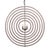 Rustic European Eclips Round Rope Chandelier For Sale - Image 3 of 5