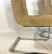 Eggshell 1970’s Karl Springer Style Suede & Chrome Tufted Cantilever Chairs- A Pair For Sale - Image 8 of 12
