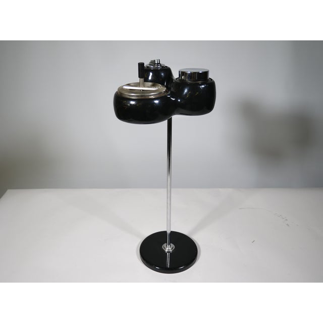 Space Age Standing Ashtray in Plastic and Metal, 1970s For Sale - Image 9 of 9