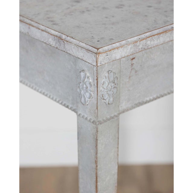 Swedish Gustavian Style Painted Console Table, Circa 1880 For Sale - Image 10 of 10