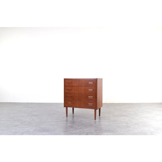 Mid-Century Modern Mid-Century Modern Danish Teak Chest of Drawers, 1960s For Sale - Image 3 of 16