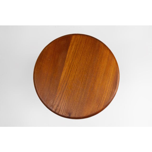 Model S31 Stool in Elm Wood by Pierre Chapo, 1974 For Sale - Image 9 of 14