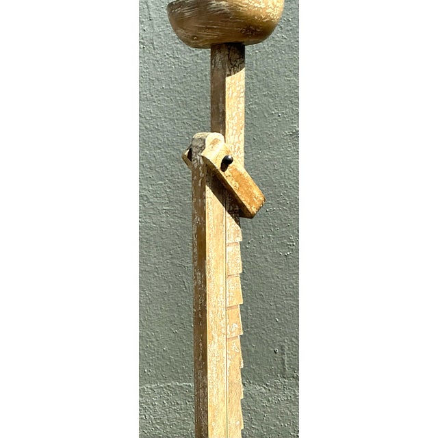 Vintage Patinated Extendable Floor Lamps - A Pair For Sale - Image 12 of 12