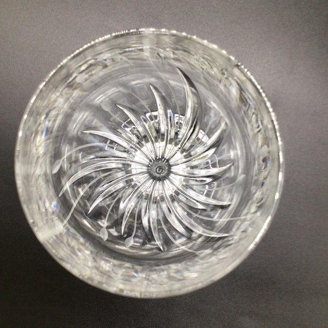 Transparent Noritake "Moondust" Wine Glasses-Set of 4 For Sale - Image 8 of 12