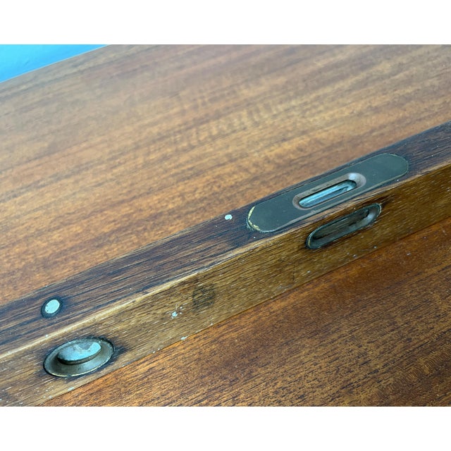 Mid-Century Modern German Teak Waterlevel, 1950s For Sale - Image 18 of 18