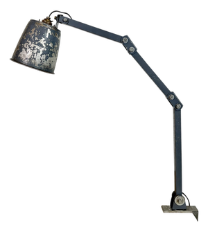 Vintage Industrial Adjustable Table Lamp from Memlite, 1960s