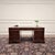 About this Classic English Partnerdesk Desk Green Leather Classic and Elegant | Antique desks in English, Classic and...