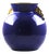 Blue & Gold Vase by Chevalier for Boch Keramis, 1950s For Sale