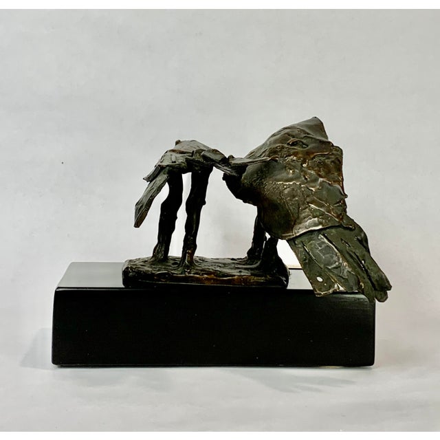 Abstract Bronze Bird Sculpture - Fannie Phillips For Sale - Image 3 of 7