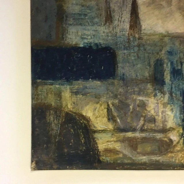 Ruth Schmidt Stockhausen, Miniature I ; BKK Ostfriesland Bad Nauheim, 1970s, Gouache and Mixed Media For Sale - Image 3 of 12