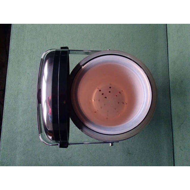 Art Deco SIlver-Plated Ice Bucket with Insert from Erhard, 1940s For Sale - Image 9 of 12