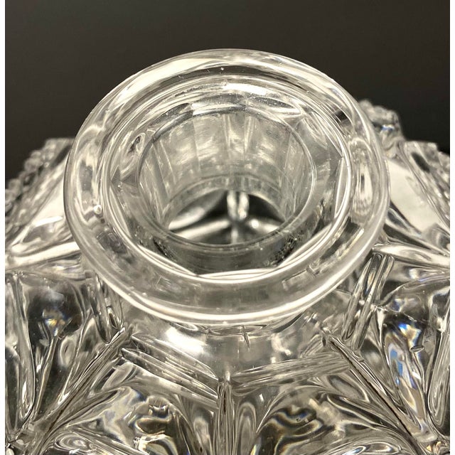 Fiamonds and Leaves Perfume Bottle from Baccarat, Early 19th Century For Sale - Image 11 of 16