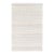 Dash & Albert by Annie Selke Zhara Stripe Ivory Indoor/Outdoor Rug, 5' x 8' For Sale