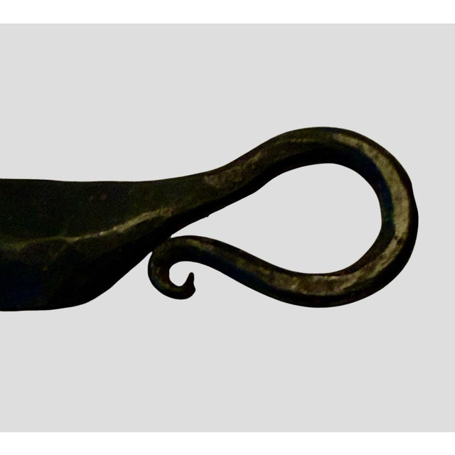 Late 18th Century American Colonial Hand-Forged Wrought Iron Rotary Toaster For Sale In Washington DC - Image 6 of 12