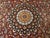 Vintage Persian Tabriz Rug, Hand-Knotted Wool & Silk, Fine Floral Pattern, Burgundy & Navy, 10x13 For Sale - Image 15 of 18