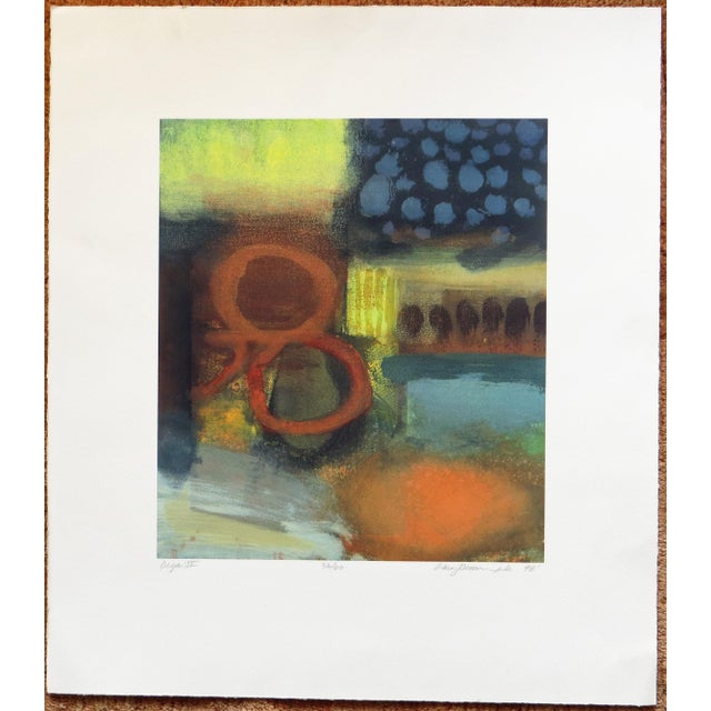 Abstract Signed & Numbered Abstract Print by Gary Denmark C. 1998 For Sale - Image 3 of 5