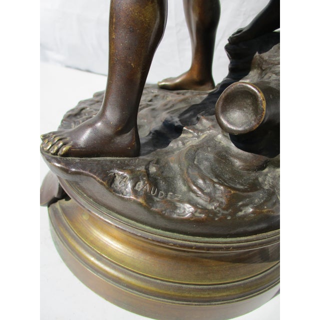 Pro Patria Bronze by Adrien Etienne Gaudez Competition Bronze For Sale - Image 11 of 11