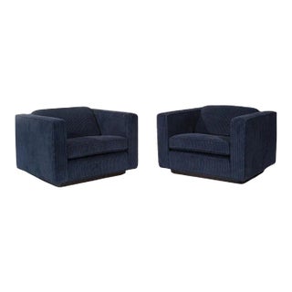 Low Profile Lounges by Milo Baughman, Circa 1970s For Sale