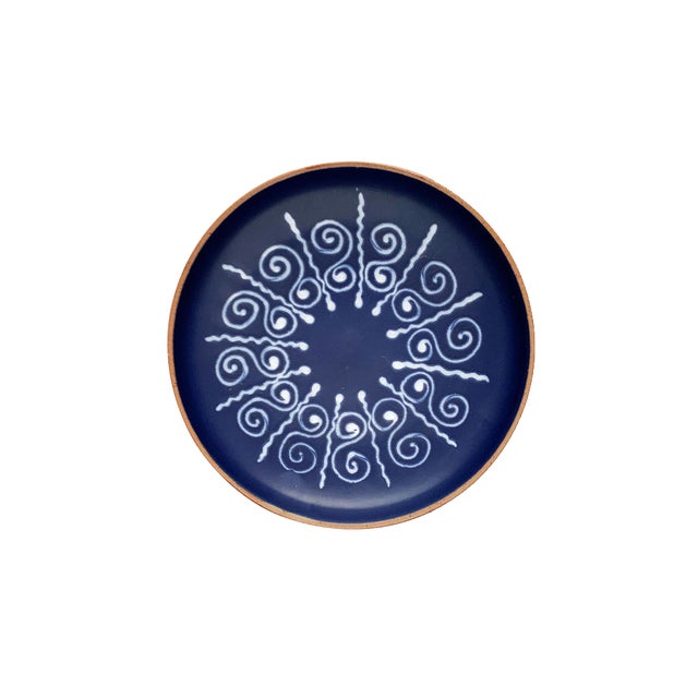 Mid-Century Ceramic Wall Plaque Plate, 1960s For Sale