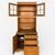 Wood 1990s Pair of Cottage Style Oak Hutch Cabinets With Glass Doors For Sale - Image 7 of 18