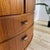 Brown Mid-Century Modern Teak Corner Cabinet with Doors For Sale - Image 8 of 10