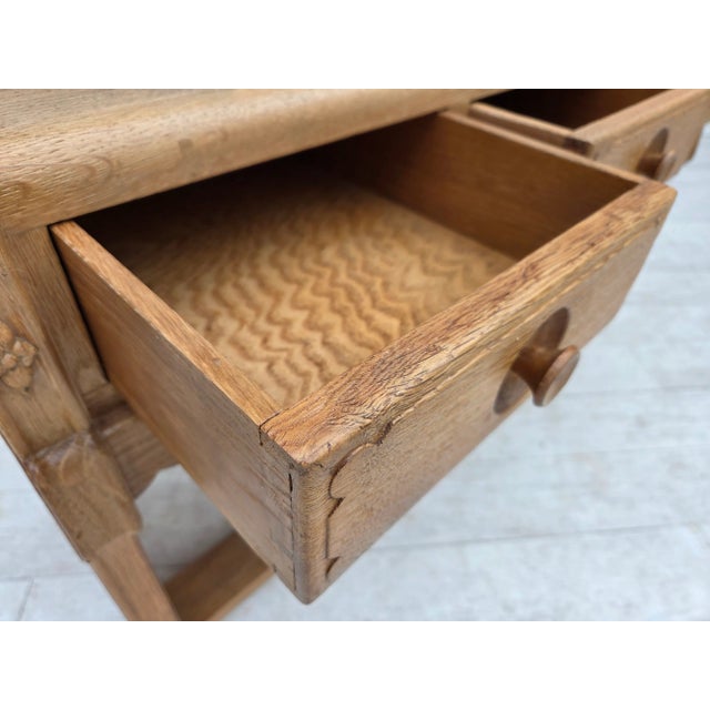 Danish Chest of Drawers in Oak, 1970s For Sale - Image 6 of 18