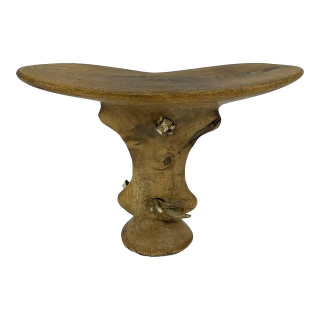Early 20th Century Wood Headrest Ethiopia MATTER COLLECTION For Sale