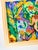 Whimsical and fun! This piece feels like it is in the style of Matisse or Andre Derain, with the bold color and Fauvism...